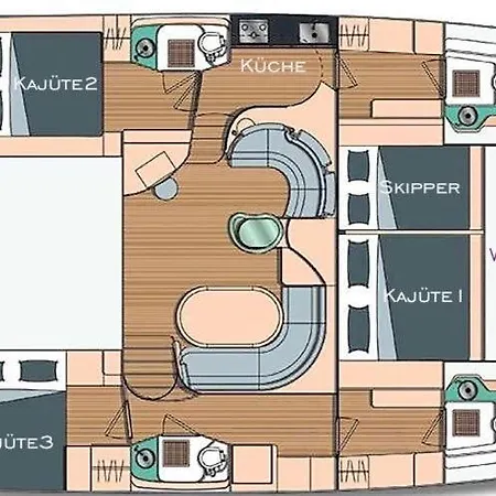 Hotel na wodzie One Catamaran